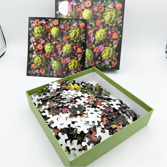 Galison Artichoke Floral 500 Piece Jigsaw Puzzle - Picture 5 of 6